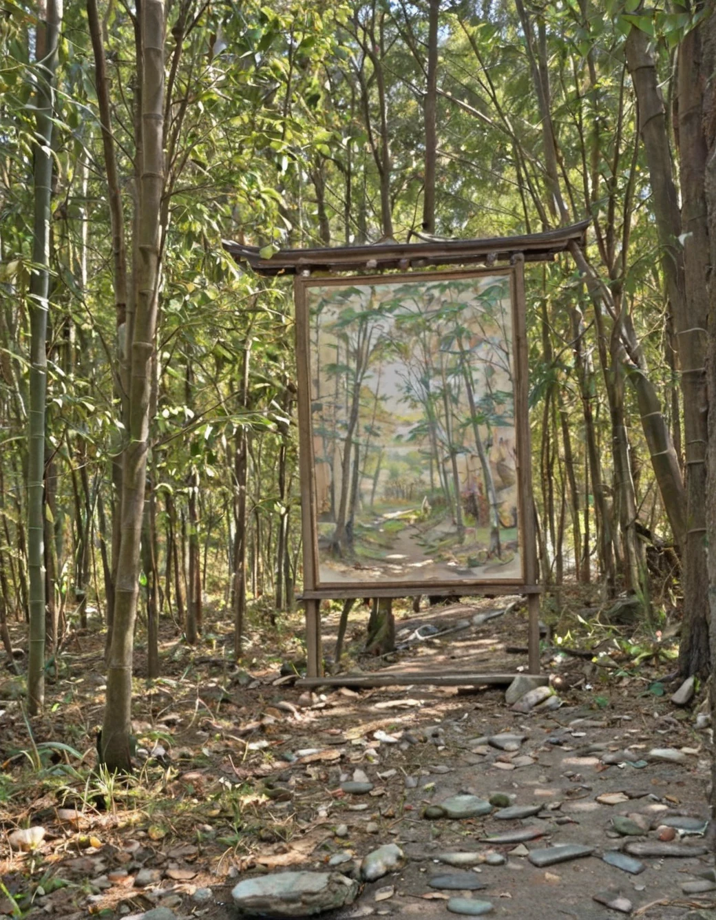 surrealism-east-asian-architecture-classical-oil-b94f67 on Realism Illustrious By Stable Yogi