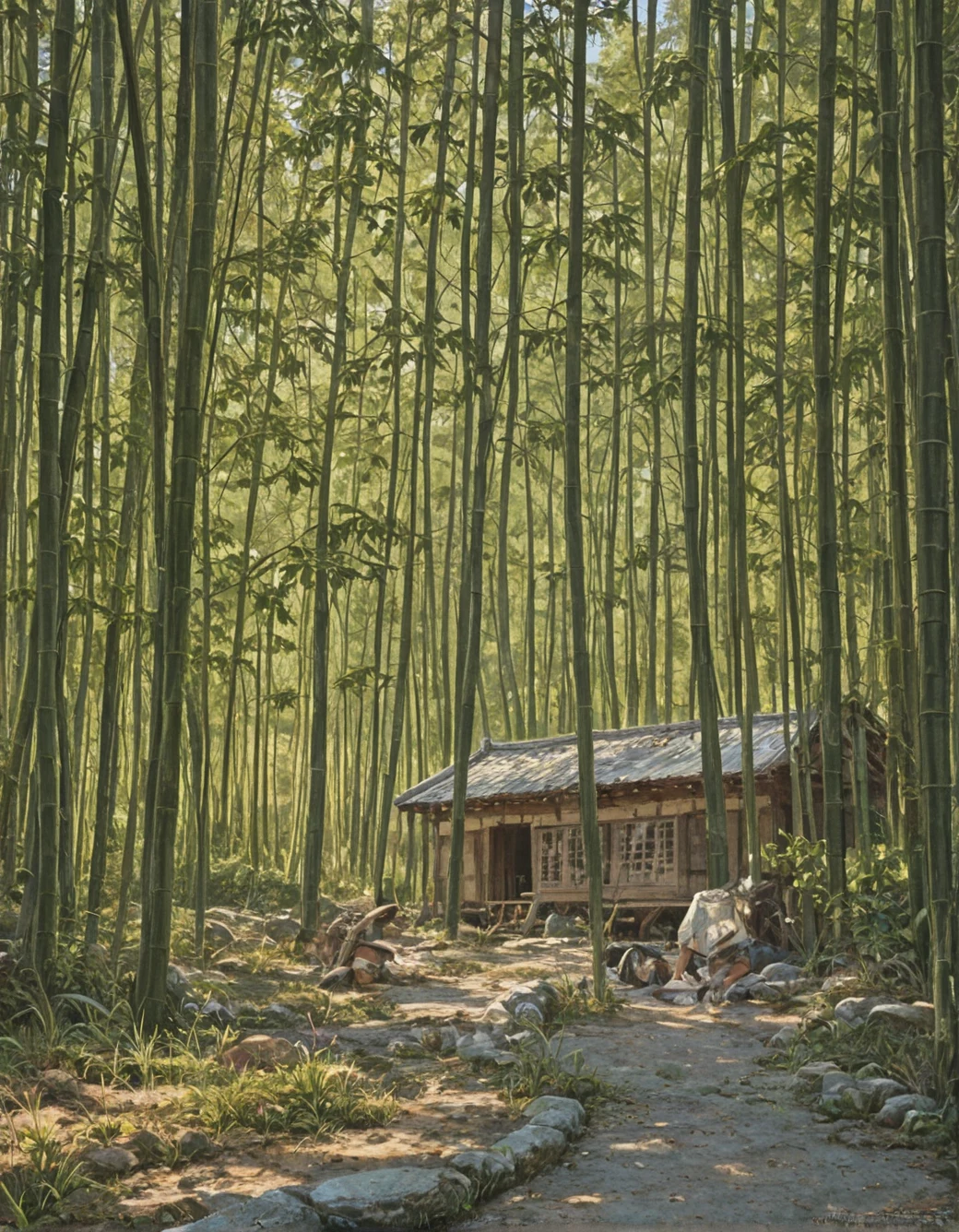 surrealism-east-asian-architecture-classical-oil-b94f67 on YiffyMix