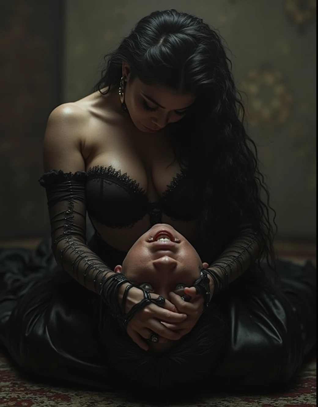 the-scene-depics-asian-transexual-woman-4519be on FLUX.1 [dev]