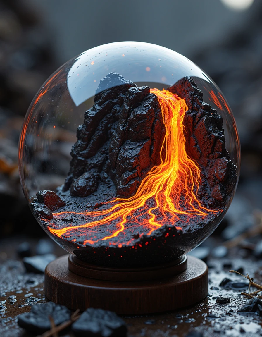 ultradetailed-ultrarealistic-photography-lava-avalanche-glass-10fa6d on Jib Mix Flux