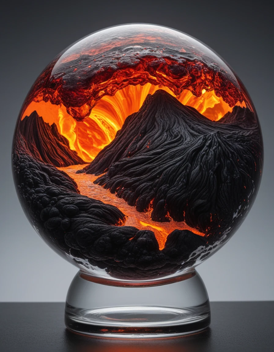 ultradetailed-ultrarealistic-photography-lava-avalanche-glass-10fa6d on Jib Mix Realistic XL