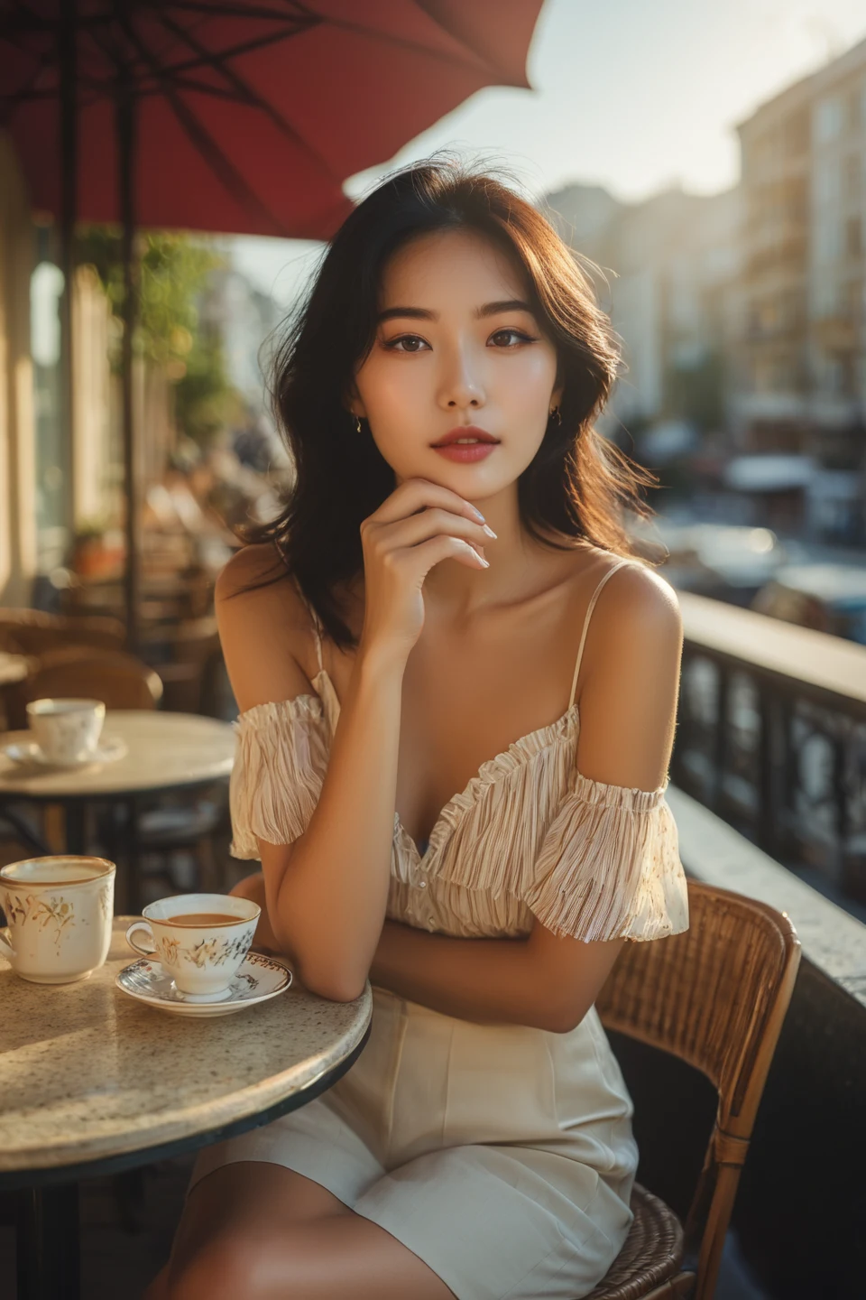 young-korean-woman-with-black-eyes-e50ce2 on Art Universe