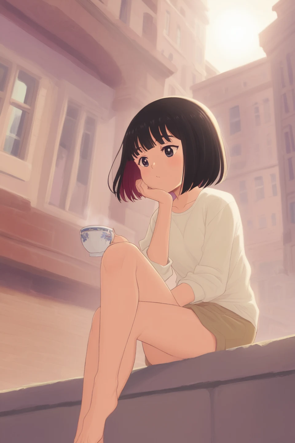 young-korean-woman-with-black-eyes-e50ce2 on Indigo Void Furry Fused XL / Furry NoobAI