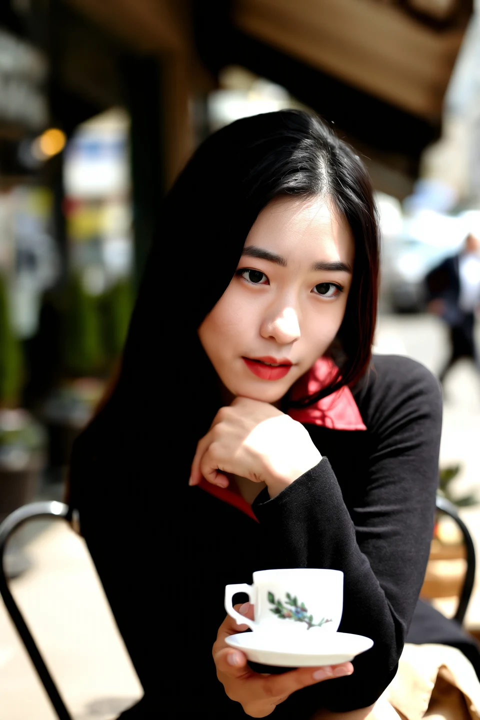 young-korean-woman-with-black-eyes-e50ce2 on PixelWave