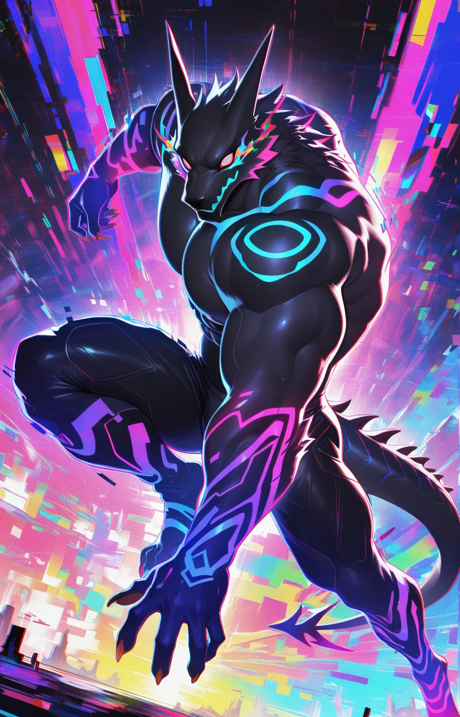masterpiece-best-quality-perfect-quality-absurdres-5d34b2 on Indigo Void Furry Fused XL / Furry NoobAI