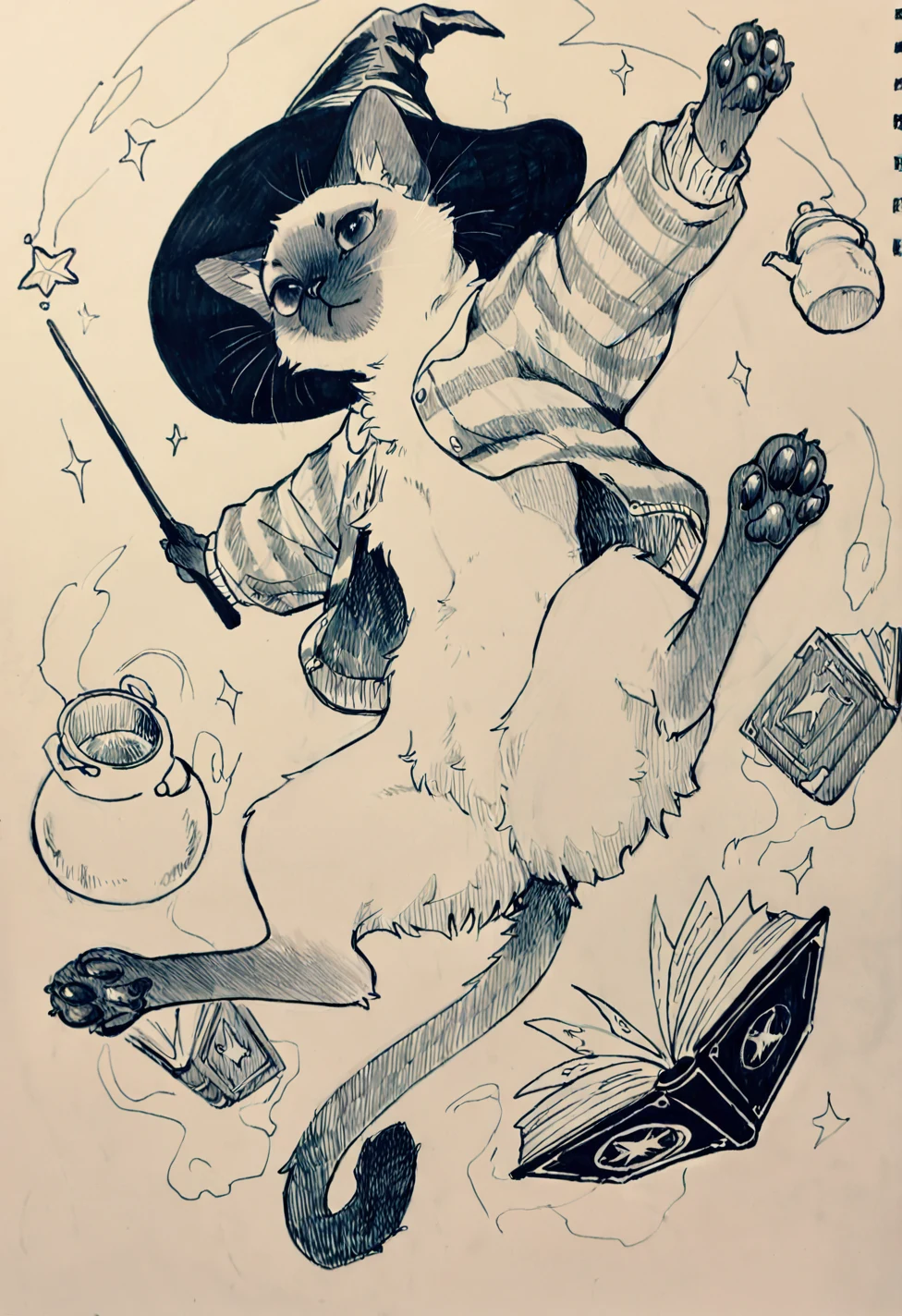 masterpiece-best-quality-sketch-hatching-colored_pencil_-67bcf9 on Indigo Furry Mix XL